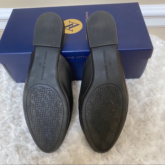 Adrienne Vittadini Davey Black Mule Slipon - Picture 3 of 5